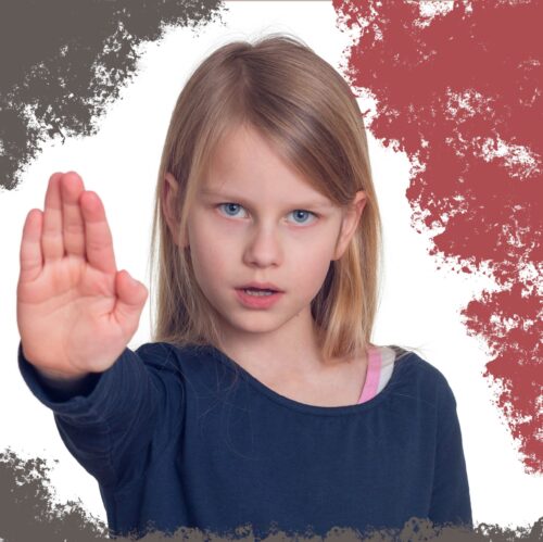 Hintergrundbild mit Mädchen